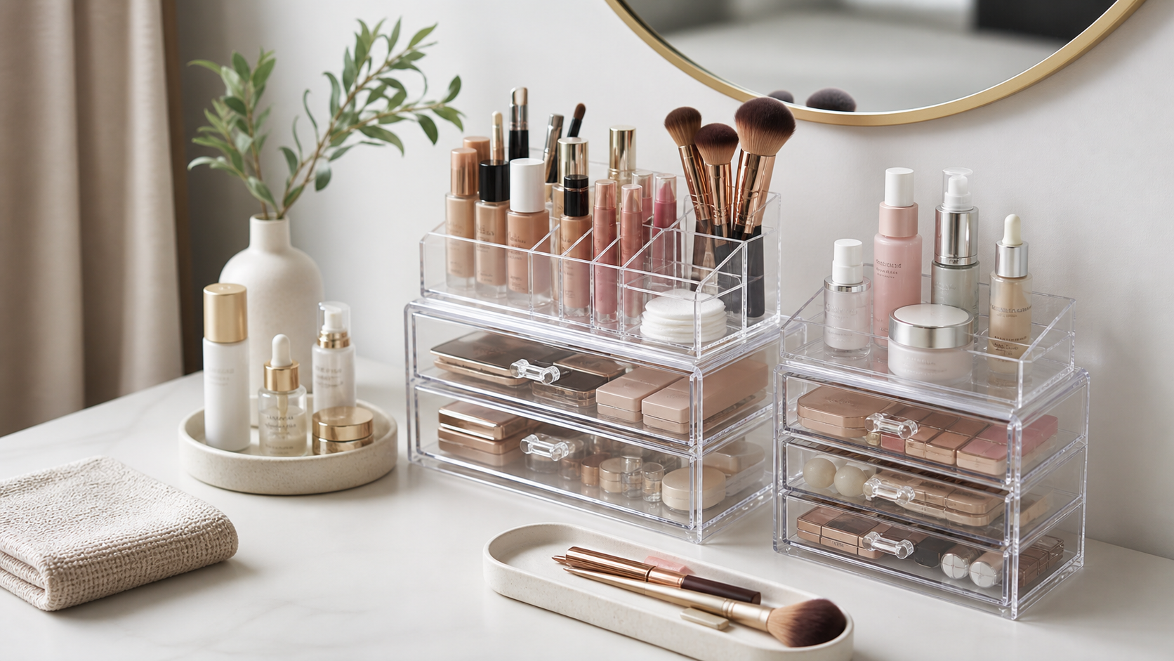 Trusted Makeup Storage Solutions for Small Spaces - Ordalya organization guide from Ordalya