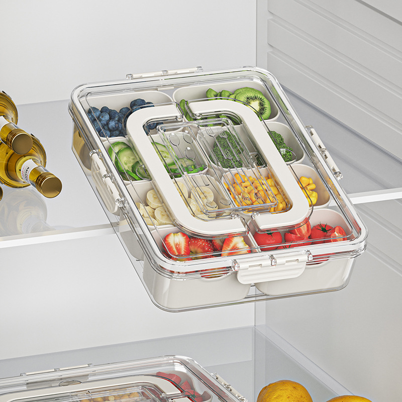 8-Grid Snack Organizer Box – Keep Your Food Fresh & Perfectly Organized image 3