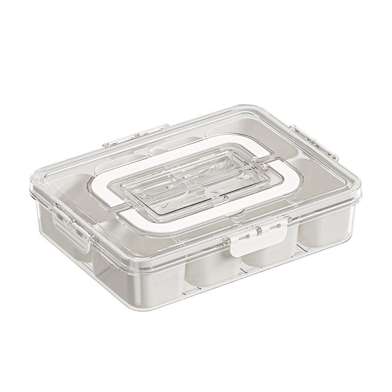 8-Grid Snack Organizer Box – Keep Your Food Fresh & Perfectly Organized image 6