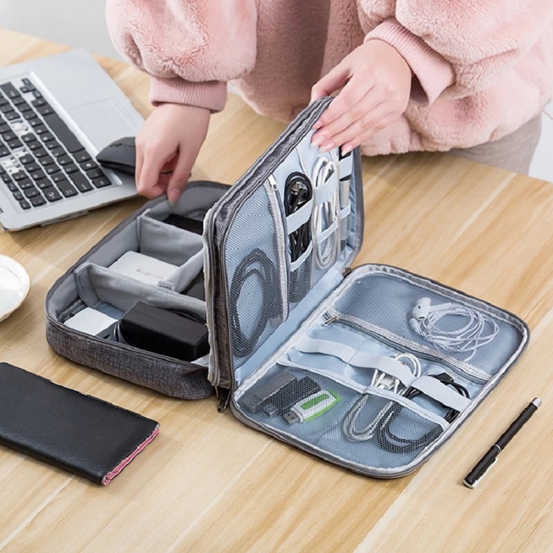 Travel Electronics Organizer Bag for Cables & Chargers image 8