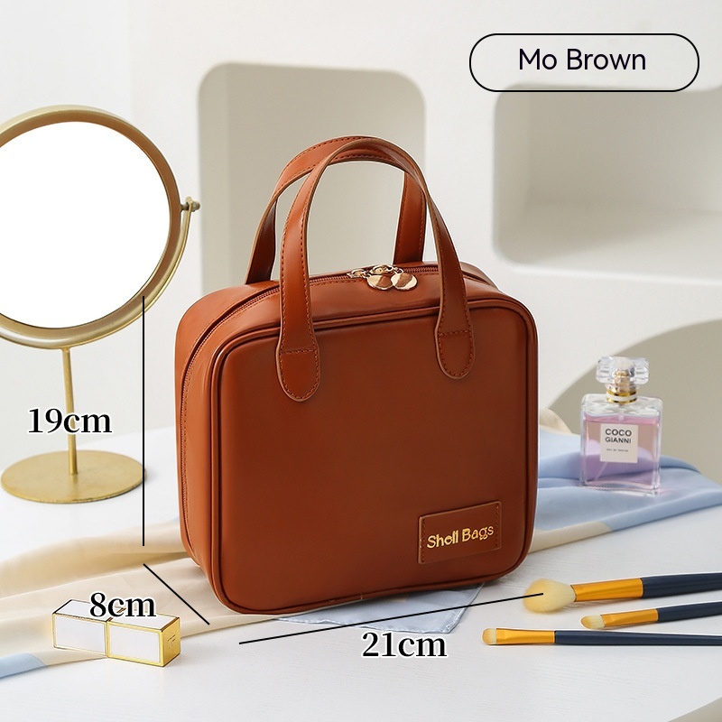 Travel Makeup Organizer Bag – Large Capacity Waterproof Cosmetic Case image 12
